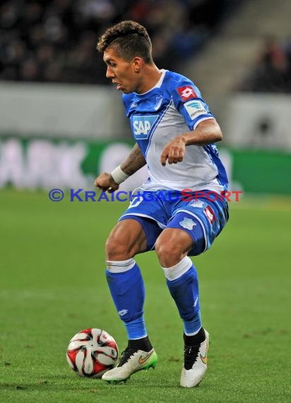 1. Fußball Bundesliga TSG 1899 Hoffenheim - Eintracht Frankfurt in der Wirsol Rhein Neckar Arena Sinsheim 12.12.2014  (© Fotostand / Loerz)