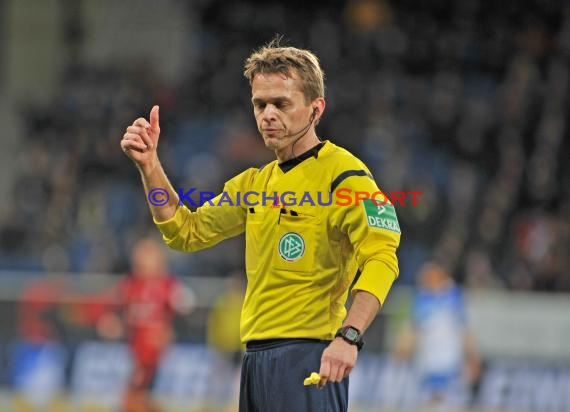 1. Fußball Bundesliga TSG 1899 Hoffenheim - Eintracht Frankfurt in der Wirsol Rhein Neckar Arena Sinsheim 12.12.2014  (© Fotostand / Loerz)