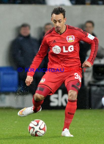 1. Fußball Bundesliga TSG 1899 Hoffenheim - Bayer Leverkusen in der Wirsol Rhein Neckar Arena Sinsheim 17.12.2014  (© Fotostand / Loerz)