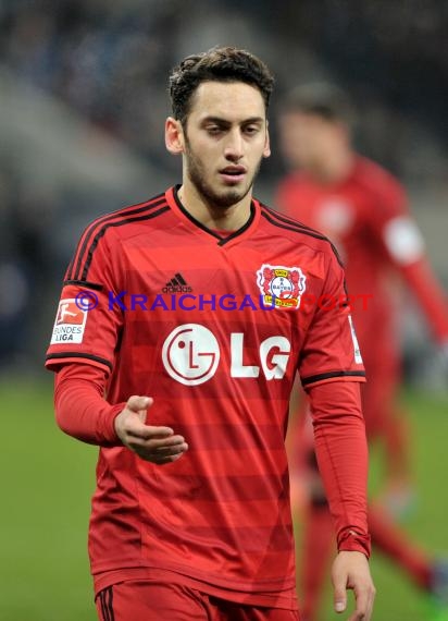 1. Fußball Bundesliga TSG 1899 Hoffenheim - Bayer Leverkusen in der Wirsol Rhein Neckar Arena Sinsheim 17.12.2014  (© Fotostand / Loerz)