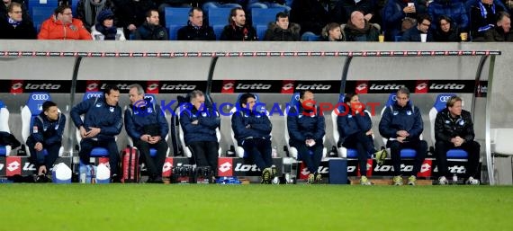 1. Fußball Bundesliga TSG 1899 Hoffenheim - Bayer Leverkusen in der Wirsol Rhein Neckar Arena Sinsheim 17.12.2014  (© Fotostand / Loerz)