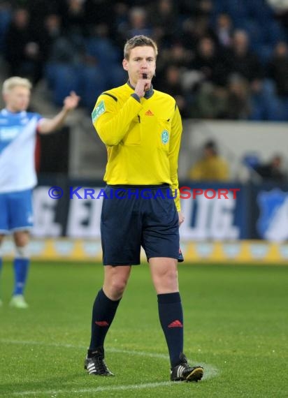 1. Fußball Bundesliga TSG 1899 Hoffenheim - Bayer Leverkusen in der Wirsol Rhein Neckar Arena Sinsheim 17.12.2014  (© Fotostand / Loerz)