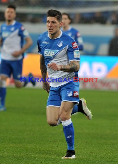 1. Fußball Bundesliga TSG 1899 Hoffenheim - Bayer Leverkusen in der Wirsol Rhein Neckar Arena Sinsheim 17.12.2014  (© Fotostand / Loerz)