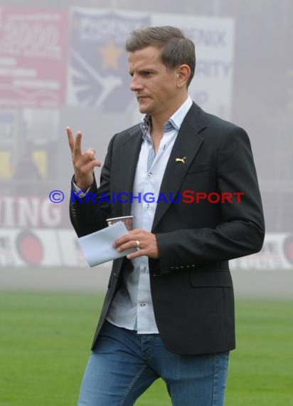 2. Fußball-Bundesliga SV 1916 Sandhausen - FC St. Pauli im  Hardtwaldstadion Sandhausen 05.04.2014 (© Kraichgausport / Loerz)