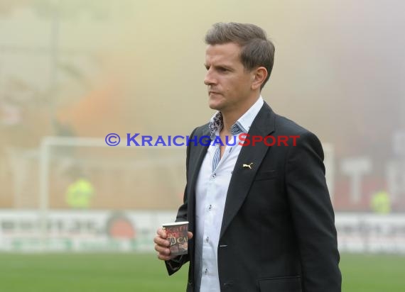 2. Fußball-Bundesliga SV 1916 Sandhausen - FC St. Pauli im  Hardtwaldstadion Sandhausen 05.04.2014 (© Kraichgausport / Loerz)