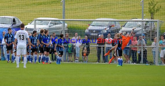 Kürnbach gegen FC Bammental Relegation Landesliga14.06.2014 in Rohrbach/S (© Siegfried)