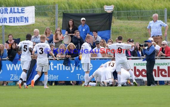 Kürnbach gegen FC Bammental Relegation Landesliga14.06.2014 in Rohrbach/S (© Siegfried)