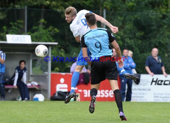 TSV Michelfeld - FV Fortuna Heddesheim Landesliga Rhein Neckar 24.08.2014 (© Siegfried)