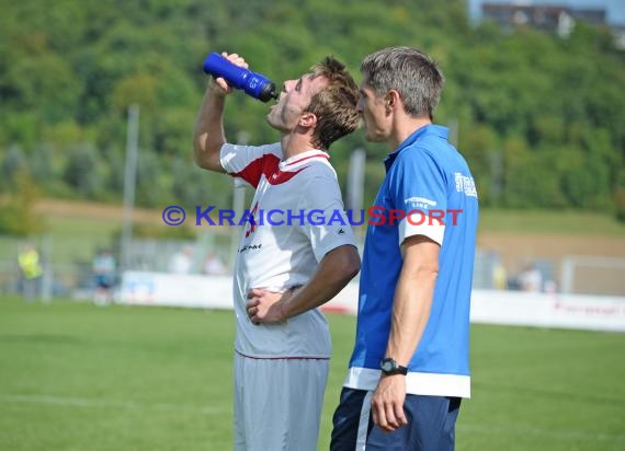 SV Rohrbach/S gegen 1.FC Mühlhausen 30.08.2014 Landesliga Rhein Neckar (© Siegfried)