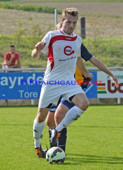 SV Rohrbach/S gegen 1.FC Mühlhausen 30.08.2014 Landesliga Rhein Neckar (© Siegfried)