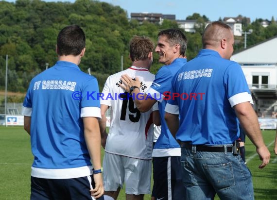 SV Rohrbach/S gegen 1.FC Mühlhausen 30.08.2014 Landesliga Rhein Neckar (© Siegfried)