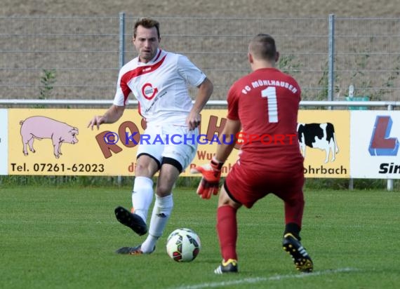 SV Rohrbach/S gegen 1.FC Mühlhausen 30.08.2014 Landesliga Rhein Neckar (© Siegfried)