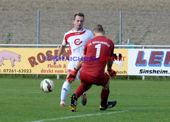 SV Rohrbach/S gegen 1.FC Mühlhausen 30.08.2014 Landesliga Rhein Neckar (© Siegfried)