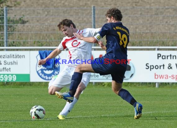 SV Rohrbach/S gegen 1.FC Mühlhausen 30.08.2014 Landesliga Rhein Neckar (© Siegfried)