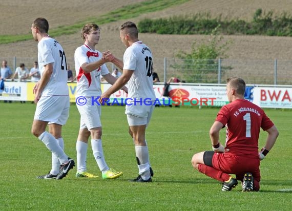 SV Rohrbach/S gegen 1.FC Mühlhausen 30.08.2014 Landesliga Rhein Neckar (© Siegfried)