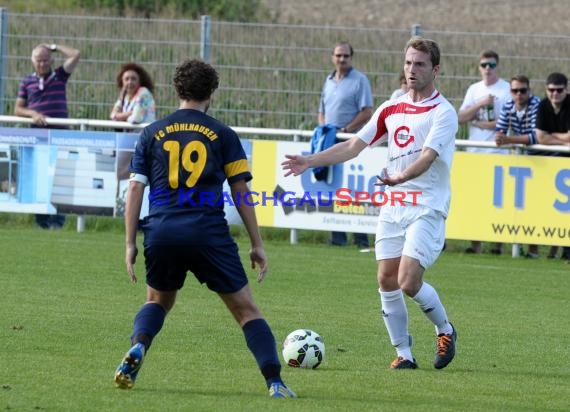 SV Rohrbach/S gegen 1.FC Mühlhausen 30.08.2014 Landesliga Rhein Neckar (© Siegfried)