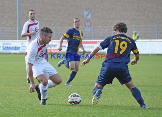 SV Rohrbach/S gegen 1.FC Mühlhausen 30.08.2014 Landesliga Rhein Neckar (© Siegfried)