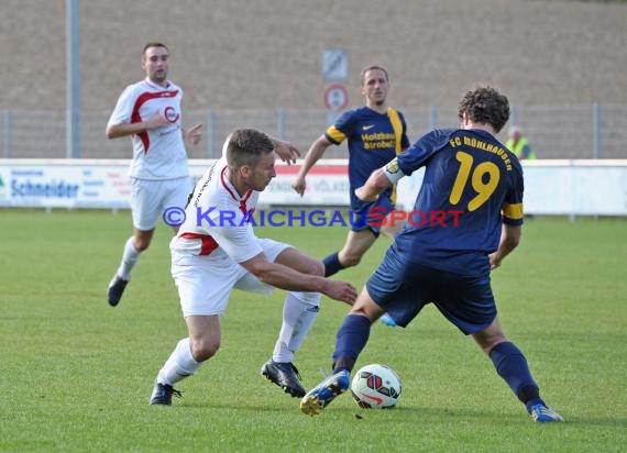 SV Rohrbach/S gegen 1.FC Mühlhausen 30.08.2014 Landesliga Rhein Neckar (© Siegfried)