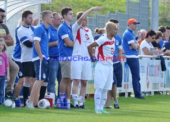 SV Rohrbach/S gegen 1.FC Mühlhausen 30.08.2014 Landesliga Rhein Neckar (© Siegfried)