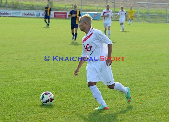 SV Rohrbach/S gegen 1.FC Mühlhausen 30.08.2014 Landesliga Rhein Neckar (© Siegfried)