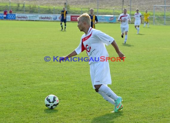 SV Rohrbach/S gegen 1.FC Mühlhausen 30.08.2014 Landesliga Rhein Neckar (© Siegfried)