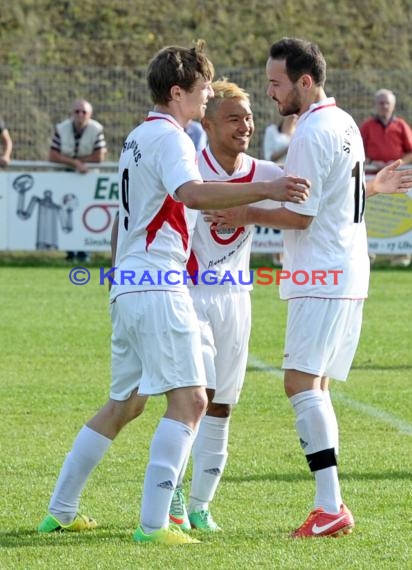 SV Rohrbach/S gegen 1.FC Mühlhausen 30.08.2014 Landesliga Rhein Neckar (© Siegfried)