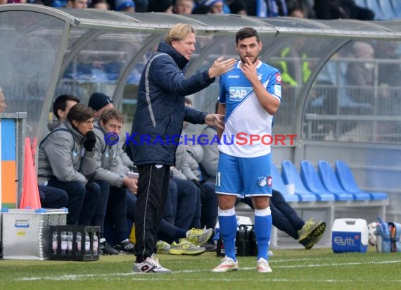 Testspiel TSG 1899 Hoffenheim gegen  Bröndby IF Dänemark im Dietmar Hopp Stadion in Hoffenheim 21.01.2015 (© Fotostand / Loerz)