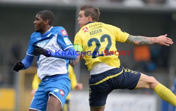 Testspiel TSG 1899 Hoffenheim gegen  Bröndby IF Dänemark im Dietmar Hopp Stadion in Hoffenheim 21.01.2015 (© Fotostand / Loerz)