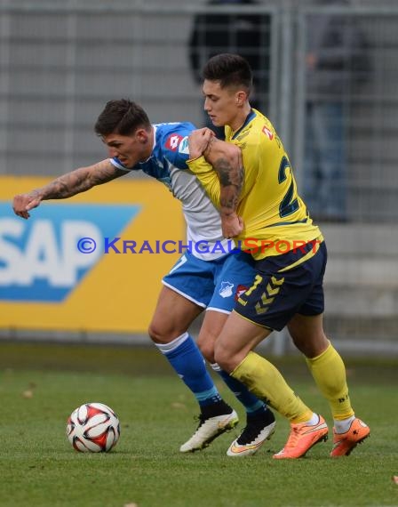 Testspiel TSG 1899 Hoffenheim gegen  Bröndby IF Dänemark im Dietmar Hopp Stadion in Hoffenheim 21.01.2015 (© Fotostand / Loerz)