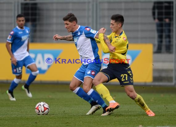 Testspiel TSG 1899 Hoffenheim gegen  Bröndby IF Dänemark im Dietmar Hopp Stadion in Hoffenheim 21.01.2015 (© Fotostand / Loerz)