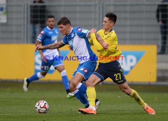 Testspiel TSG 1899 Hoffenheim gegen  Bröndby IF Dänemark im Dietmar Hopp Stadion in Hoffenheim 21.01.2015 (© Fotostand / Loerz)