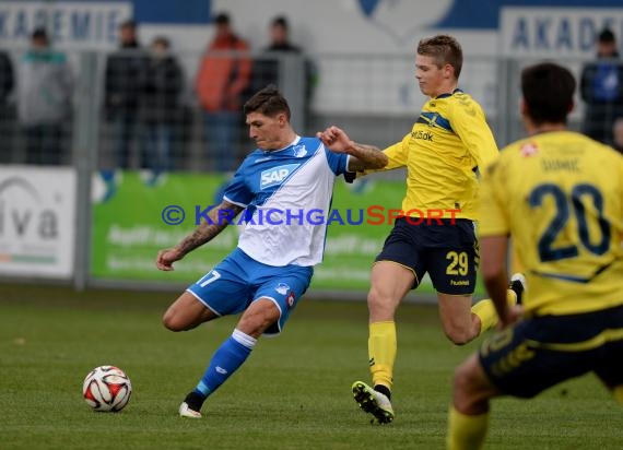 Testspiel TSG 1899 Hoffenheim gegen  Bröndby IF Dänemark im Dietmar Hopp Stadion in Hoffenheim 21.01.2015 (© Fotostand / Loerz)