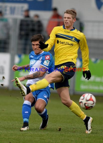 Testspiel TSG 1899 Hoffenheim gegen  Bröndby IF Dänemark im Dietmar Hopp Stadion in Hoffenheim 21.01.2015 (© Fotostand / Loerz)