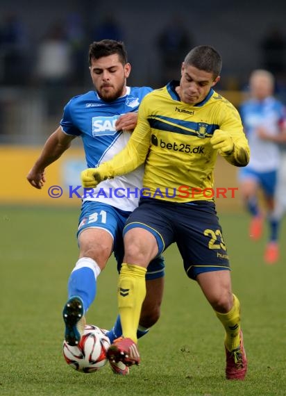 Testspiel TSG 1899 Hoffenheim gegen  Bröndby IF Dänemark im Dietmar Hopp Stadion in Hoffenheim 21.01.2015 (© Fotostand / Loerz)