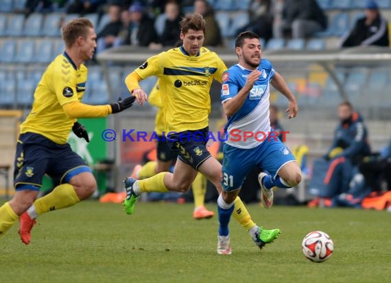 Testspiel TSG 1899 Hoffenheim gegen  Bröndby IF Dänemark im Dietmar Hopp Stadion in Hoffenheim 21.01.2015 (© Fotostand / Loerz)