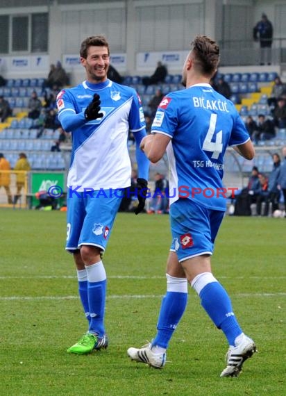 Testspiel TSG 1899 Hoffenheim gegen  Bröndby IF Dänemark im Dietmar Hopp Stadion in Hoffenheim 21.01.2015 (© Fotostand / Loerz)