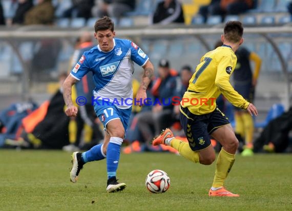 Testspiel TSG 1899 Hoffenheim gegen  Bröndby IF Dänemark im Dietmar Hopp Stadion in Hoffenheim 21.01.2015 (© Fotostand / Loerz)