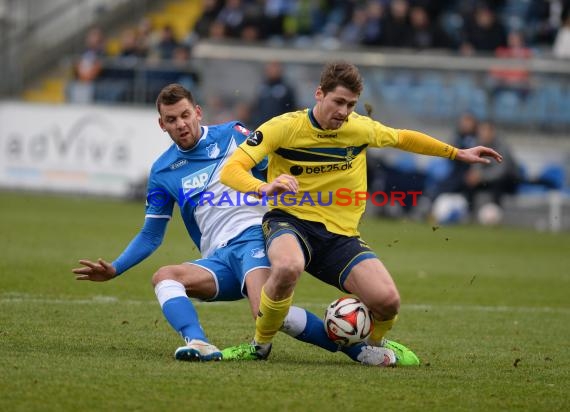 Testspiel TSG 1899 Hoffenheim gegen  Bröndby IF Dänemark im Dietmar Hopp Stadion in Hoffenheim 21.01.2015 (© Fotostand / Loerz)