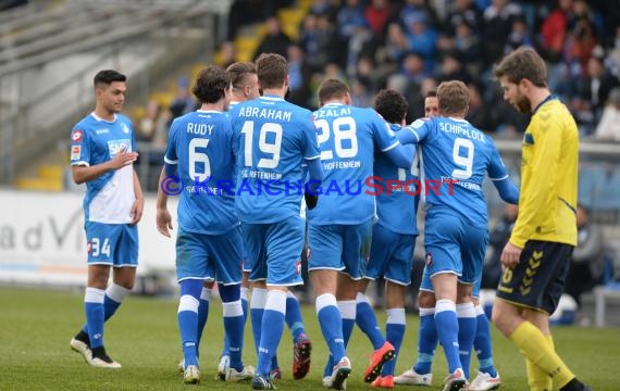 Testspiel TSG 1899 Hoffenheim gegen  Bröndby IF Dänemark im Dietmar Hopp Stadion in Hoffenheim 21.01.2015 (© Fotostand / Loerz)