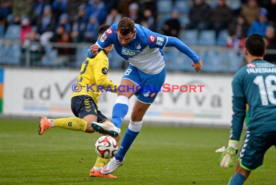 Testspiel TSG 1899 Hoffenheim gegen  Bröndby IF Dänemark im Dietmar Hopp Stadion in Hoffenheim 21.01.2015 (© Fotostand / Loerz)