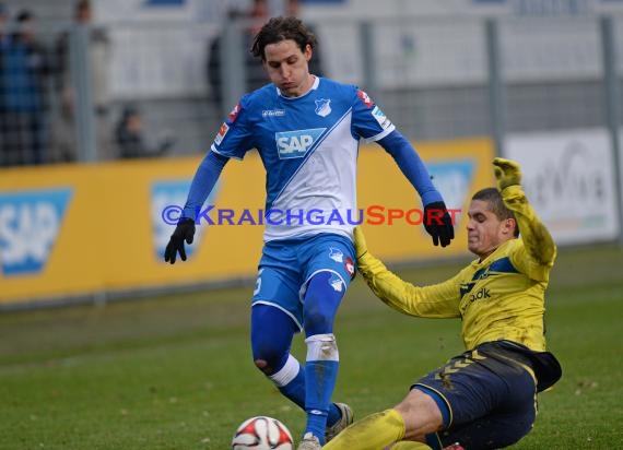 1. Fußball Bundesliga TSG 1899 Hoffenheim - Bayer Leverkusen in der Wirsol Rhein Neckar Arena Sinsheim 17.12.2014  (© Fotostand / Loerz)