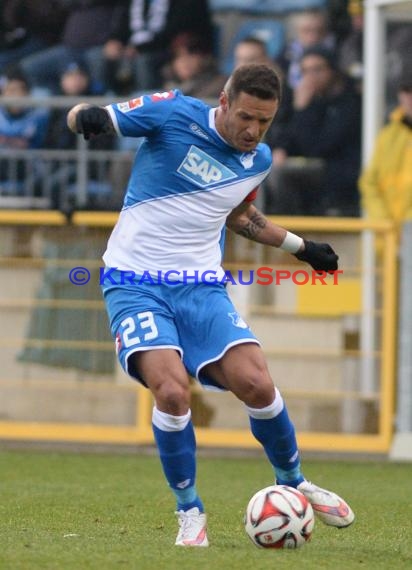 Testspiel TSG 1899 Hoffenheim gegen  Bröndby IF Dänemark im Dietmar Hopp Stadion in Hoffenheim 21.01.2015 (© Fotostand / Loerz)