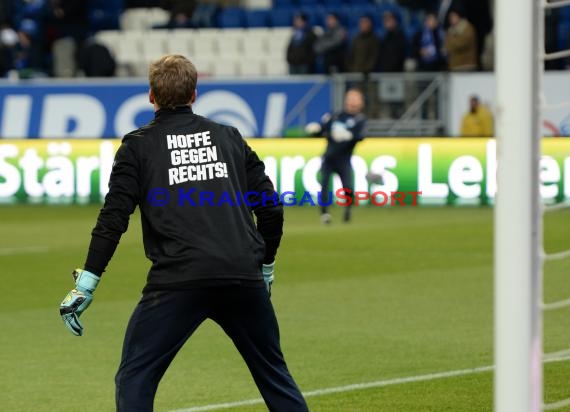 1. Fußball Bundesliga TSG 1899 Hoffenheim -SV Werder Bremen in der Wirsol Rhein Neckar Arena Sinsheim 04.02.2015  (© Fotostand / Loerz)