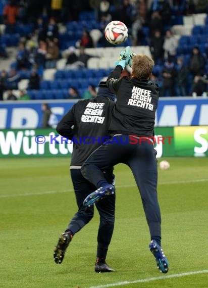 1. Fußball Bundesliga TSG 1899 Hoffenheim -SV Werder Bremen in der Wirsol Rhein Neckar Arena Sinsheim 04.02.2015  (© Fotostand / Loerz)