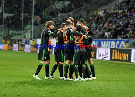 1. Fußball Bundesliga TSG 1899 Hoffenheim - Bayer Leverkusen in der Wirsol Rhein Neckar Arena Sinsheim 17.12.2014  (© Fotostand / Loerz)