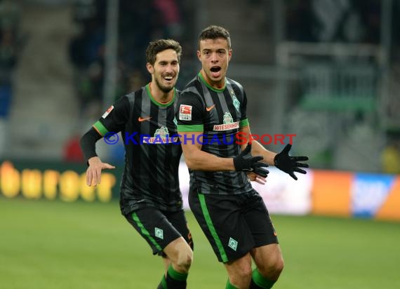 1. Fußball Bundesliga TSG 1899 Hoffenheim - Bayer Leverkusen in der Wirsol Rhein Neckar Arena Sinsheim 17.12.2014  (© Fotostand / Loerz)