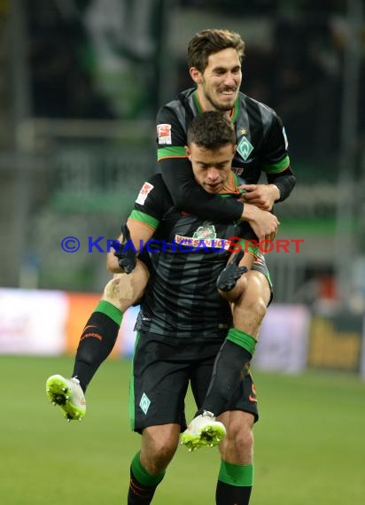 1. Fußball Bundesliga TSG 1899 Hoffenheim - Bayer Leverkusen in der Wirsol Rhein Neckar Arena Sinsheim 17.12.2014  (© Fotostand / Loerz)