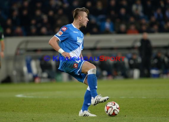 1. Fußball Bundesliga TSG 1899 Hoffenheim -SV Werder Bremen in der Wirsol Rhein Neckar Arena Sinsheim 04.02.2015  (© Fotostand / Loerz)