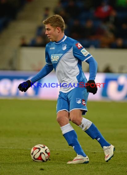 1. Fußball Bundesliga TSG 1899 Hoffenheim -SV Werder Bremen in der Wirsol Rhein Neckar Arena Sinsheim 04.02.2015  (© Fotostand / Loerz)