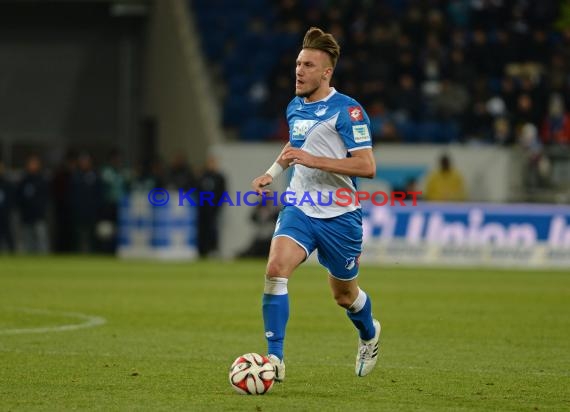 1. Fußball Bundesliga TSG 1899 Hoffenheim -SV Werder Bremen in der Wirsol Rhein Neckar Arena Sinsheim 04.02.2015  (© Fotostand / Loerz)